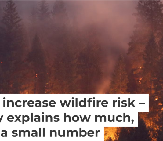 A record-tying heat wave helped spread a wildfire in Northern California’s Shasta and Trinity counties in July 2018. Terray Sylvester/Getty Images